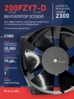 Вентилятор  200FZY7-D  - st-e.info - Барнаул