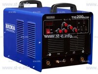 Универсальная установка аргонно-дуговой сварки BRIMA TIG 200 ac/dc - st-e.info - Барнаул