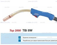Горелка для полуавтоматической сварки TBi 8W-blue-RWZ, длина 5 метров - st-e.info - Барнаул