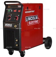 Полуавтомат Lincoln Electric Powertec 205C для сварки - st-e.info - Барнаул