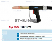 Горелка для полуавтоматической сварки TBiP 10W-black-RWZ (Pistol handle/straight), длина 5 м. - st-e.info - Барнаул