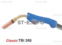 Горелка для полуавтоматической сварки TBi 260-blue-ESG, длина 5 метров - st-e.info - Барнаул