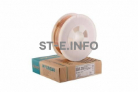 Проволока сарочная омеднённая Hyundai SM-70 (аналог СВ-08Г2С) - st-e.info - Барнаул