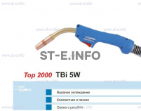 Горелка для полуавтоматической сварки TBi 5W-blue-ESW, длина 4 метра - st-e.info - Барнаул