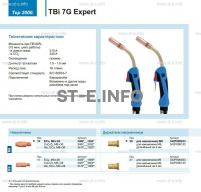 Горелка для полуавтоматической сварки TBi 7G Expert, длина 4 m. - st-e.info - Барнаул