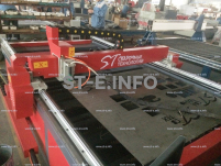 Портальный станок скоростной плазменной резки метала ST-1325UF - st-e.info - Барнаул