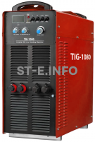 Сварочный аппарат для аргонодуговой сварки TIG-1080 - st-e.info - Барнаул