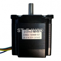 Двухфазный шаговый двигатель 57HS56-1504А08-D21 вал 8,00 мм - st-e.info - Барнаул