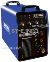 Сварочный инверторный полуавтомат BRIMA MIG/MMA 250-1 (220) - st-e.info - Барнаул