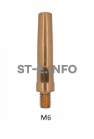 Наконечник М6*45*1,2 (для горелки qtb-500) Panasonic - st-e.info - Барнаул