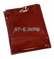 Шторка защитная 2x1.74m красная - st-e.info - Барнаул