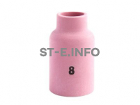 Сопло керамическое 13 мм L-25,5 мм №8 - st-e.info - Барнаул