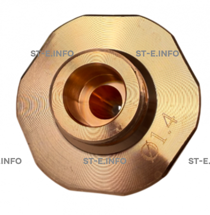 Сопло шестигранное для д.2,5 мм арт. BD32-15-25-S - st-e.info - Барнаул