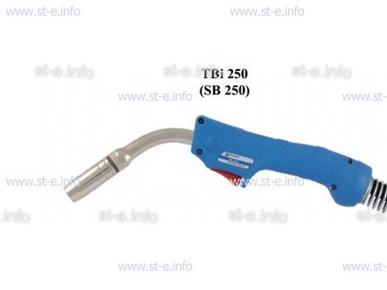 Горелка для полуавтоматической сварки TBi 250-blue-ESG, длина 4 метра - st-e.info - Барнаул