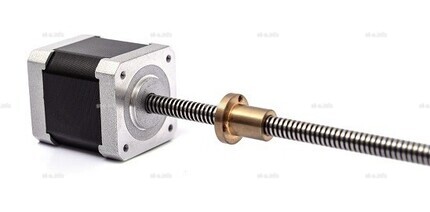 Шаговый двигатель 42HSL48-1204JA08-E146 (Tr8*4) - st-e.info - Барнаул