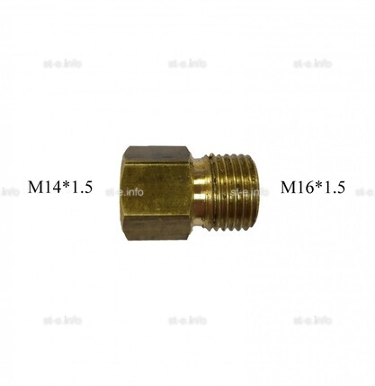 Переходник с М14*1.5 на М16*1.5 - st-e.info - Барнаул