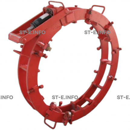 Центратор наружный с гидродомкратом ЦНГ-141 для труб диаметром 1420 мм с домкратом 12 тонн - st-e.info - Барнаул
