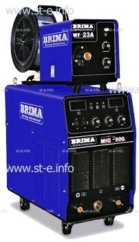 Сварочный инверторный полуавтомат Brima MIG-500 - st-e.info - Барнаул